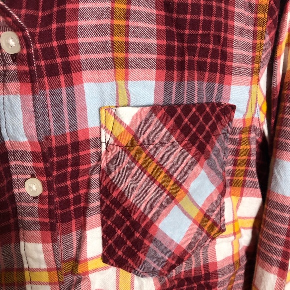 Old Navy Plaid Flannel Tunic Shirt MP - Picture 6 of 13
